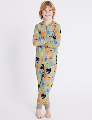 Pure Cotton Monster Onesie &#40;1-16 Years&#41;